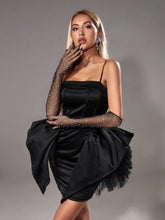 Gypsy Spaghetti Tulle Mini Dress